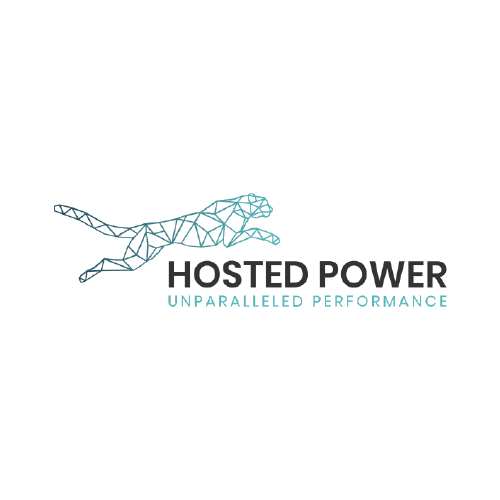 Hosted power partner logo